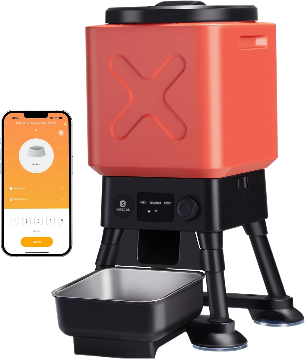 14L WiFi Smart Automatic Large Dog Feeder