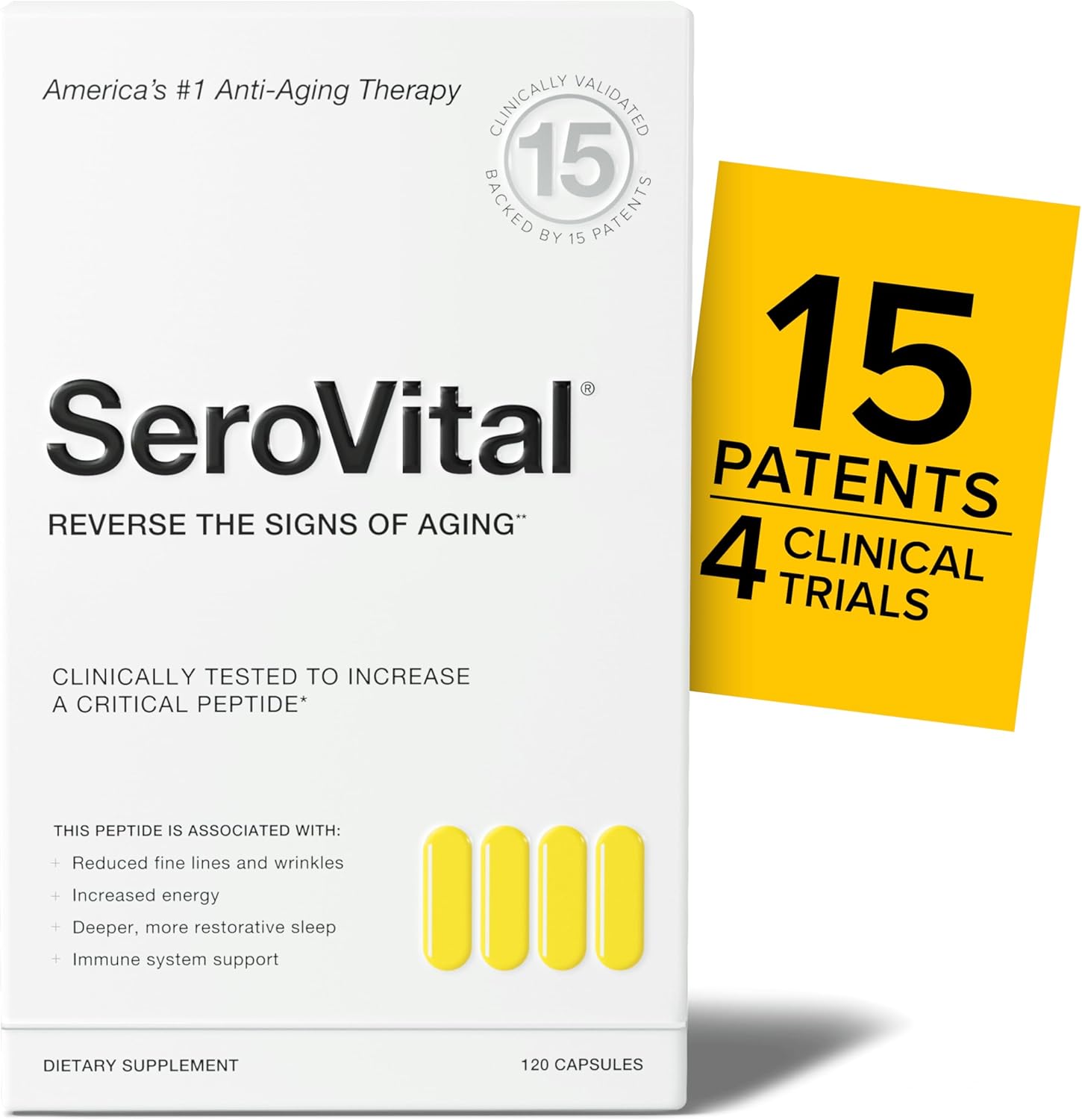 SeroVital Anti-Aging HGH Booster (120 Count)
